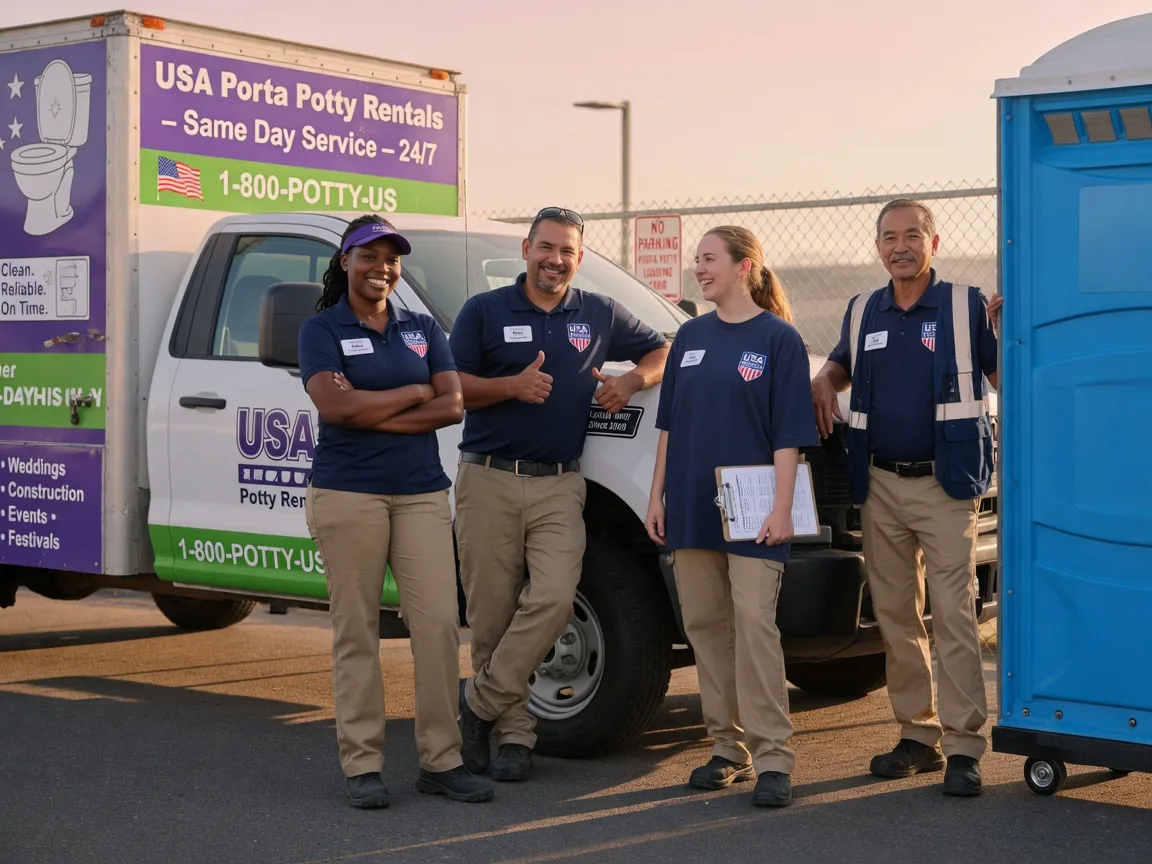 Porta Potty Rental company in Hallsville, TX