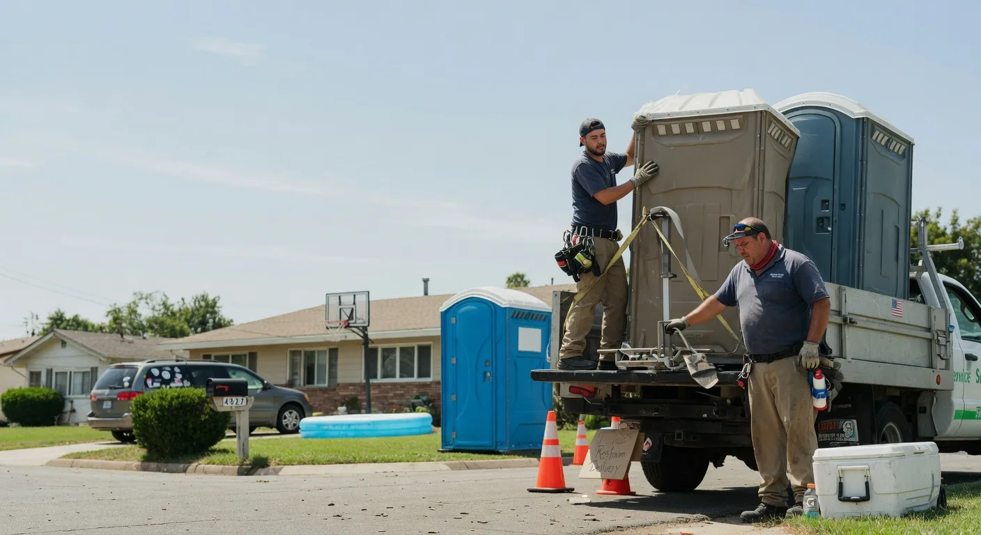 Porta Potty Rental in Hallsville, TX near me