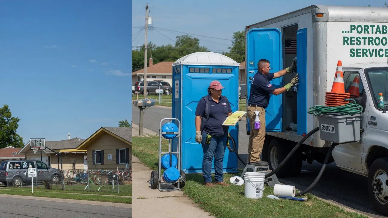 Portable Toilet Rental in Hallsville, TX near me